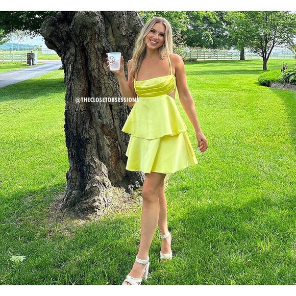 ZARA BLOGGER FAVE!!! Ruffled Short Dress NWT - Picture 14 of 16